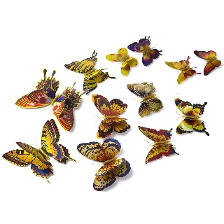 2000đ/1 con - cần đặt tối thiểu 12 con bướm decor 3D 12  BC02