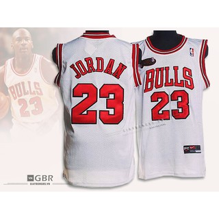 Áo NBA Jersey Chicago Bulls White - Jordan