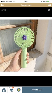 Quạt cầm tay mini