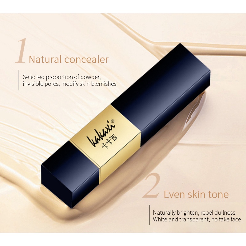 Kem Nền Che Khuyết Điểm Dạng Lỏng Thiết Kế Hai Đầu Chống Thấm Nước Và Mồ Hôi