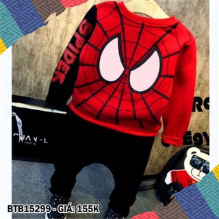 Xả hàng không lợi nhuận Bộ spider man cho bé Bông Bống Store