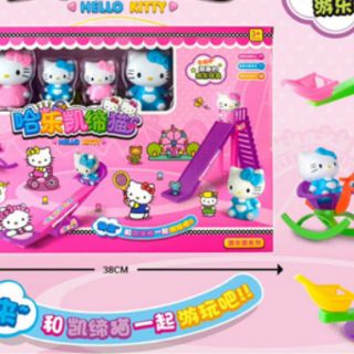 Công viên của peppa pig,mèo kitty