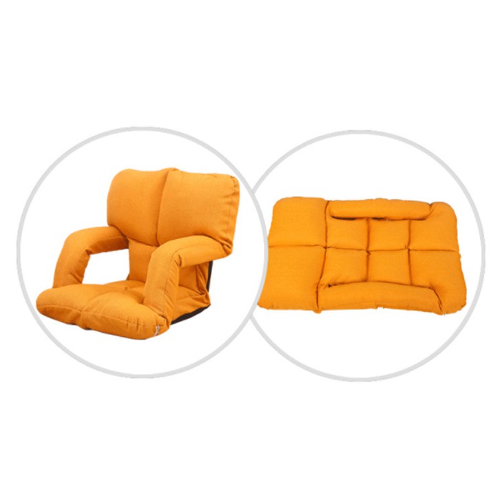 Ghế sofa lười ngồi bệt tựa lưng có thể gập lại phòng ngủ nhỏ dễ thương căn hộ nhỏ ghế cho mẹ bầu tựa lưng cho bú