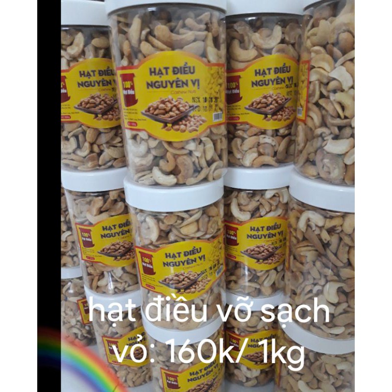 Hạt điều rang muối bình phước 500g giá: 70.000đ