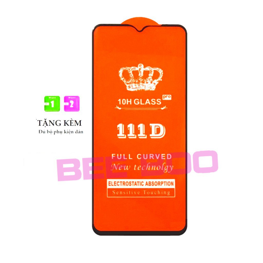 Kính cường lực Redmi 9/ 9A/ 9C - Siêu mượt cao cấp- Full màn hình 111D và trong suốt - Cam kết hình thật 100%.