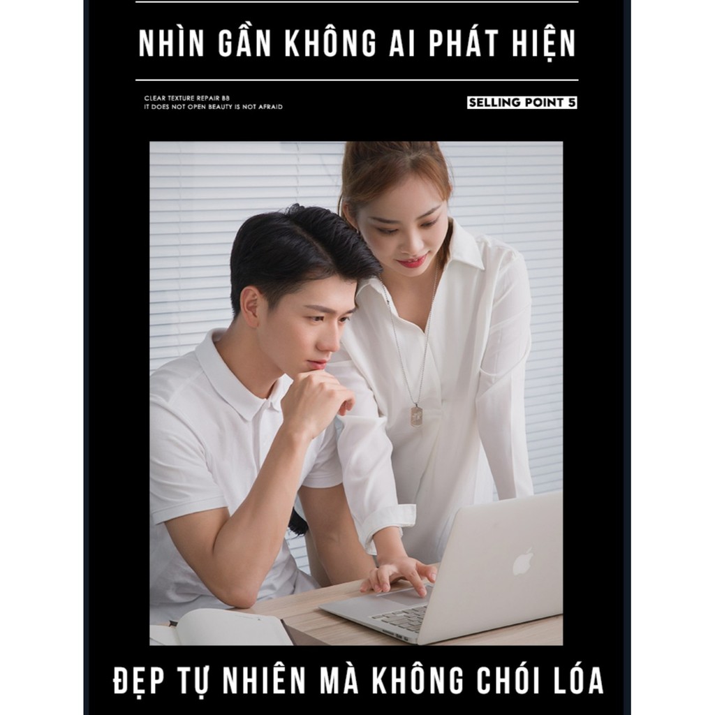 (Mua 1 Tặng 2 Quà 50k) Kem Che Khuyết Điểm BB Cream Makeup Che Thâm Mụn Sẹo Dành Cho Nam (Cam kết chính hãng) | BigBuy360 - bigbuy360.vn