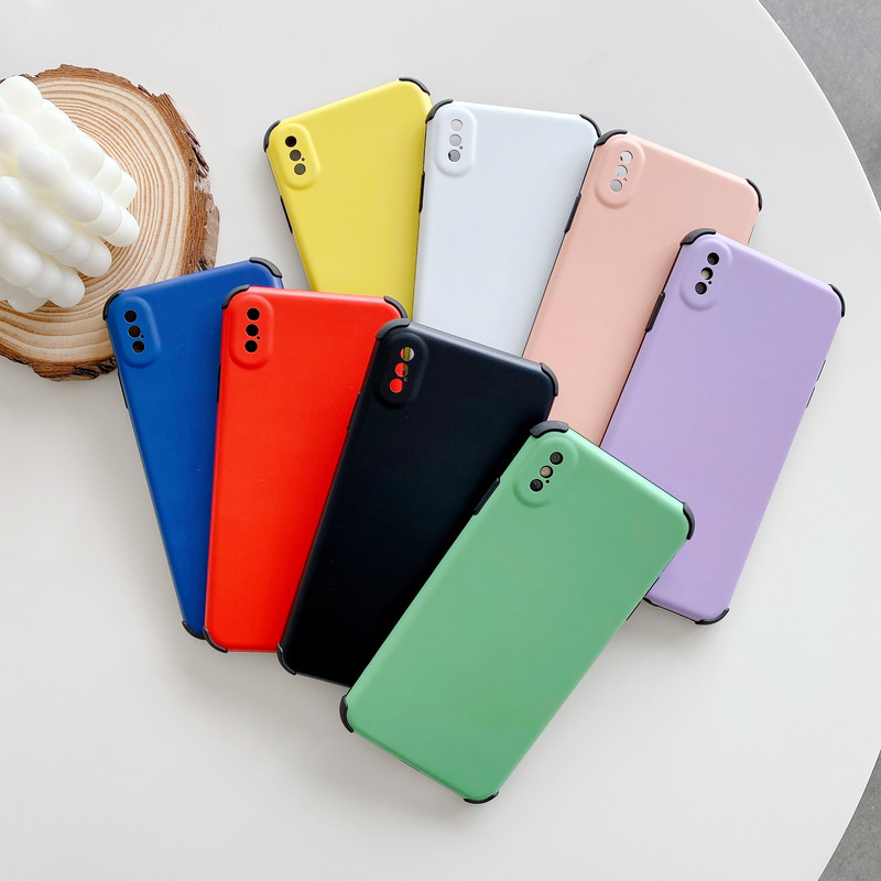 Ready Stock Samsung A32 5g M51 A02S S 30 21 Ultra Plus Phone Case Soft IMD Plain Pure Color Shell Anti-drop Shockproof Mobile Cover