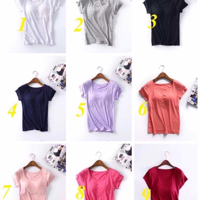 💥 Xả kho💥 Áo kèm bra tiện lợi