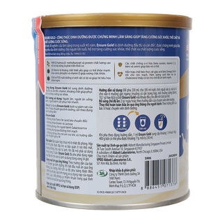 TPDD Ensure Gold hương Vani (400g)