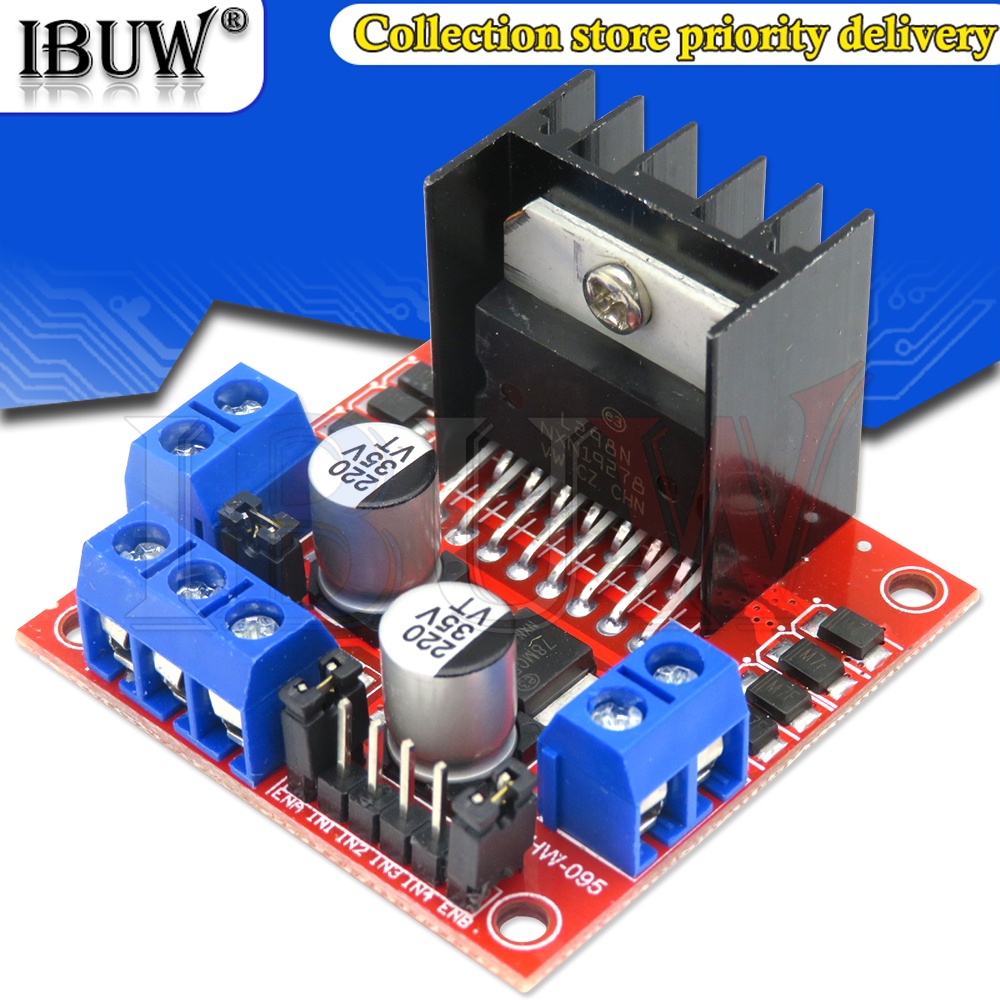 1 Mạch Điều Khiển Động Cơ Bước L298N L298 Cho Arduino