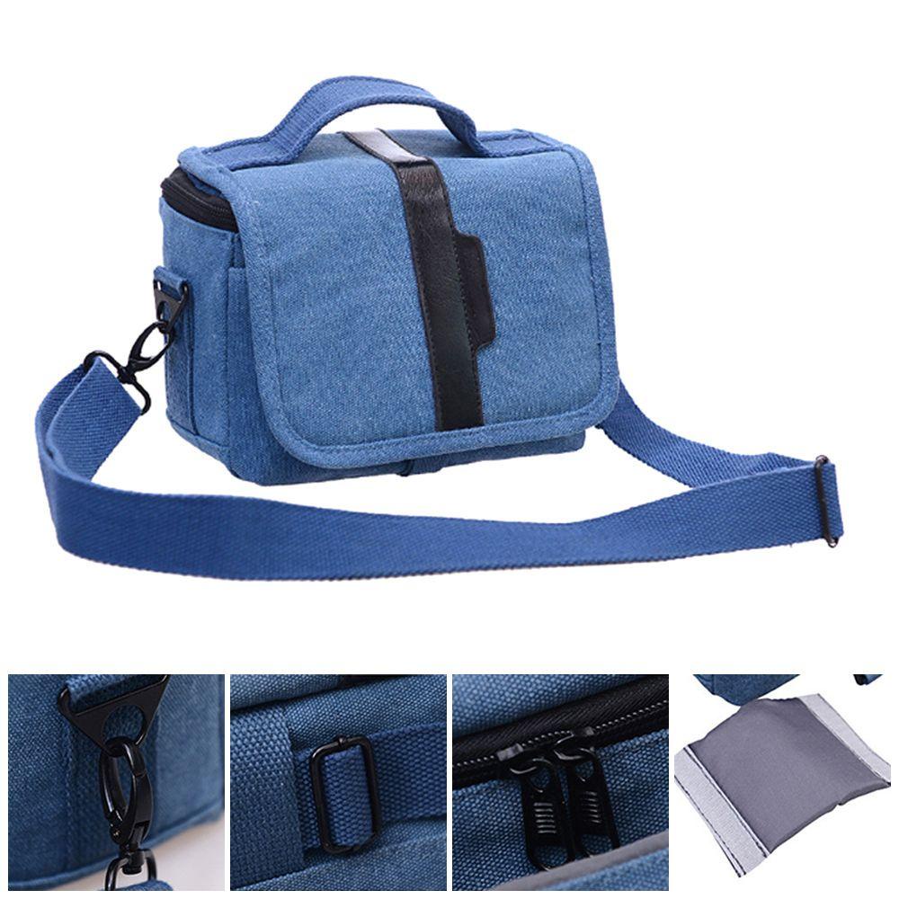 BTLIMER Ba Lô Canvas Đựng Máy Ảnh Đa Năng Tiện Lợi Bảo Vệ