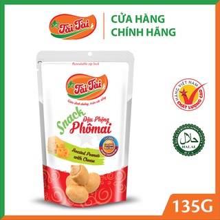 [Đồ ăn vặt] Đậu phộng phô mai Tài Tài túi zipper 135g