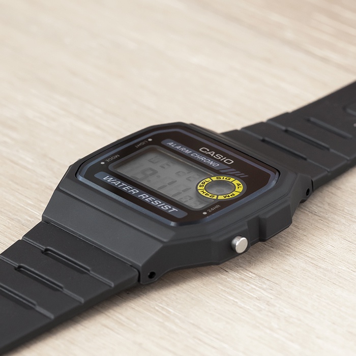 Đồng hồ nam dây nhựa Casio chính hãng Anh Khuê F-94WA-8DG (33mm)