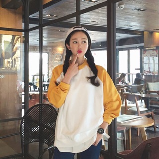 Order áo raglan nỉ dài tay ulzzang chất siêu dày dặn -có hình thật