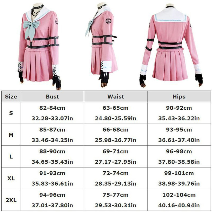 【Preferred】Kính cosplay Danganronpa V3 Killing Harmony Iruma Miu Tóc giả dài thẳng và kính trò chơi Halloween#sQn