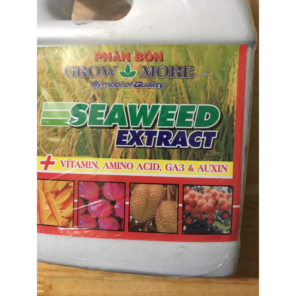 Phân bón lá chiết xuất từ rong biển USA SEAWEED EXTRACT chai 500ml..