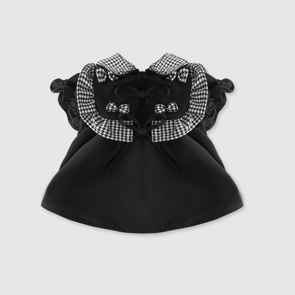 Váy nơ xinh hàng hiệu cho thú cưng - SaboCoco - B&W2