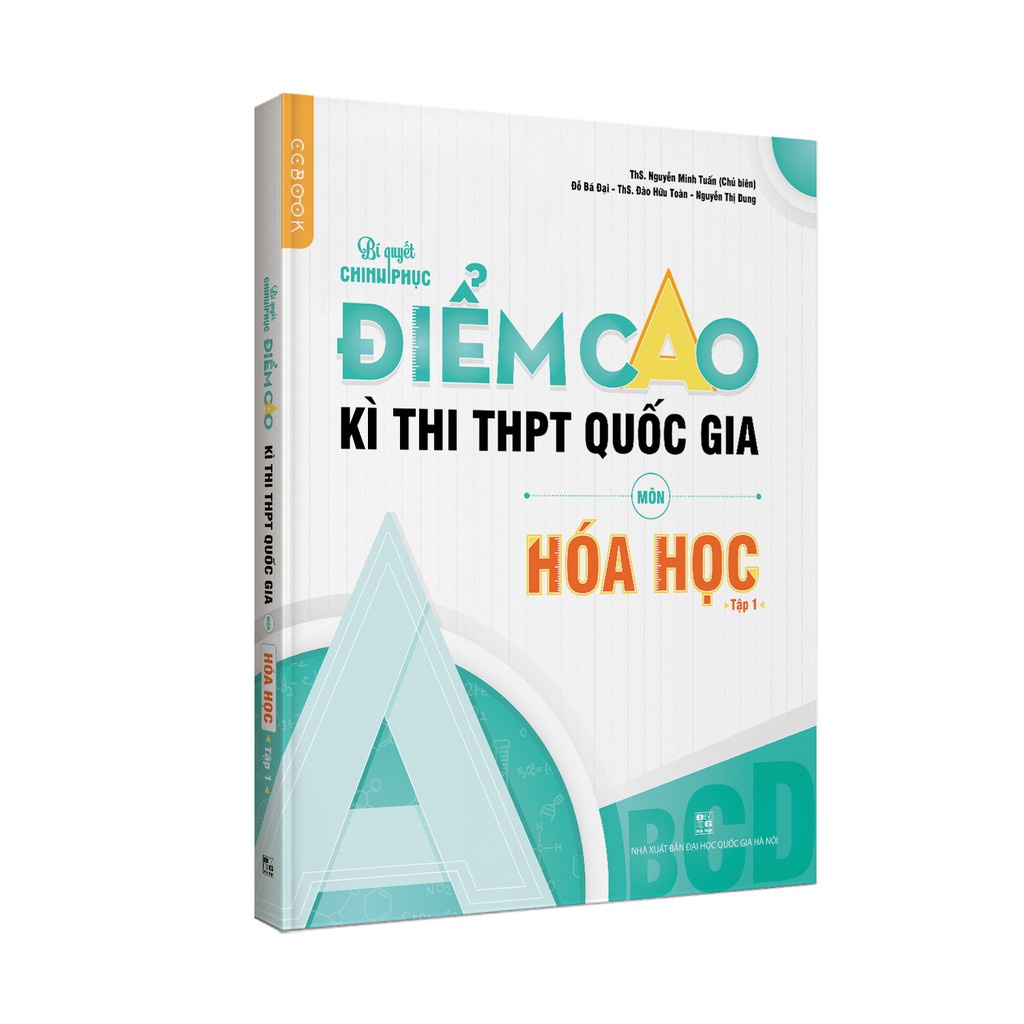 Sách - Combo luyện thi điểm cao khối A - Toán Lí Hoá - Tập 1 - NXB Đại học Quốc gia Hà Nội
