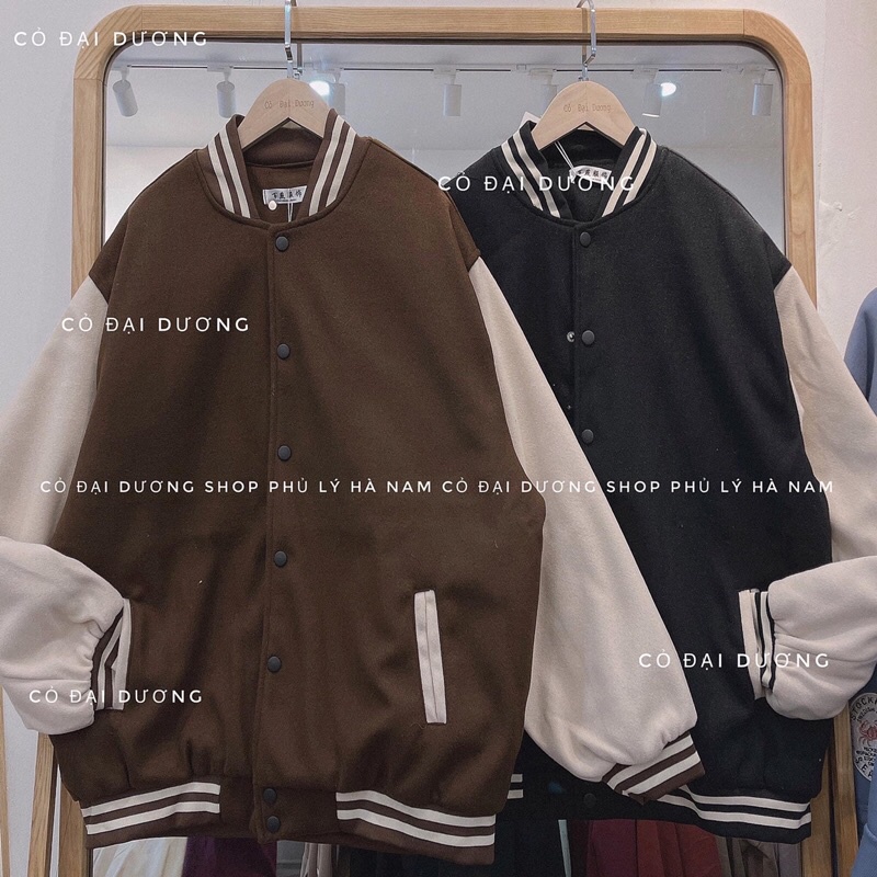 áo bomber vải dạ trơn | BigBuy360 - bigbuy360.vn