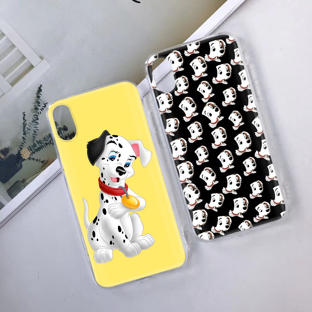 Ốp Điện Thoại Trong Suốt Họa Tiết Dalmatians Cho Motorola Moto G4 G5 Plus G5S G6 Z3 Play Tb1 101