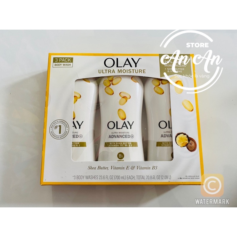 Sữa tắm Olay Ultra moisture Advanced hàng Mỹ xách tay