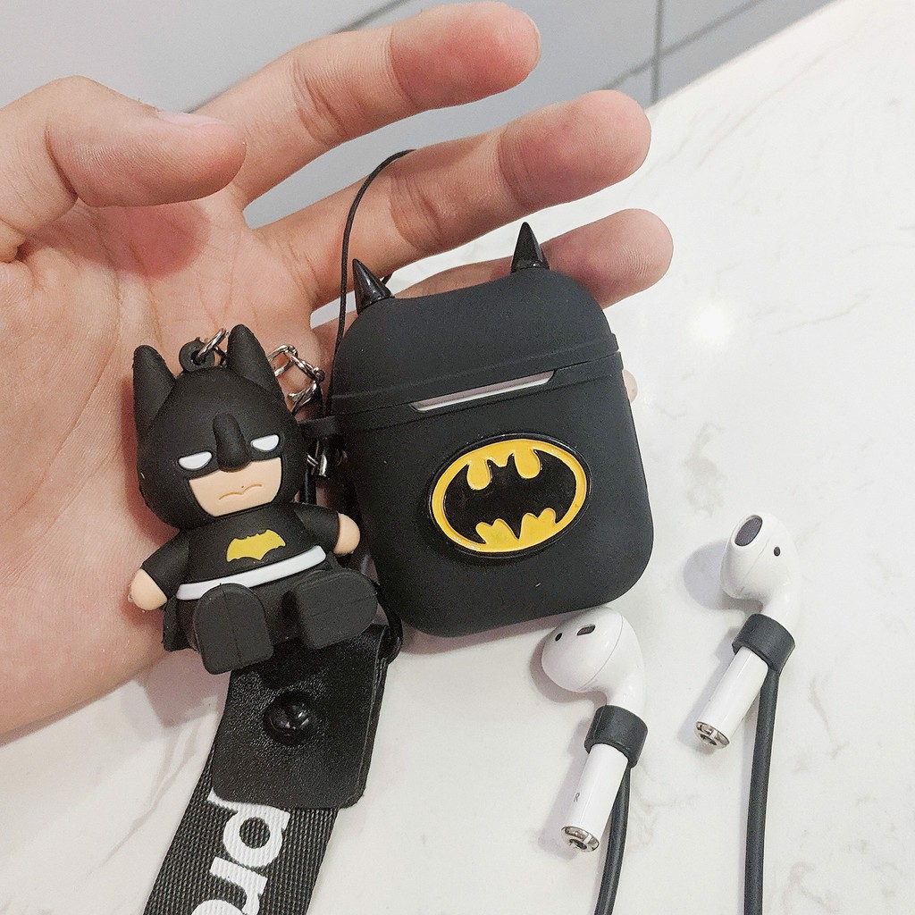 Case Airpods - Ốp Airpods 1/2 - Batman kèm mô hình