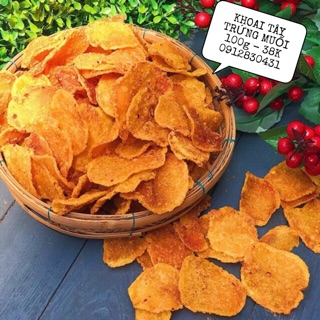 KHOAI TÂY TRỨNG MUỐI