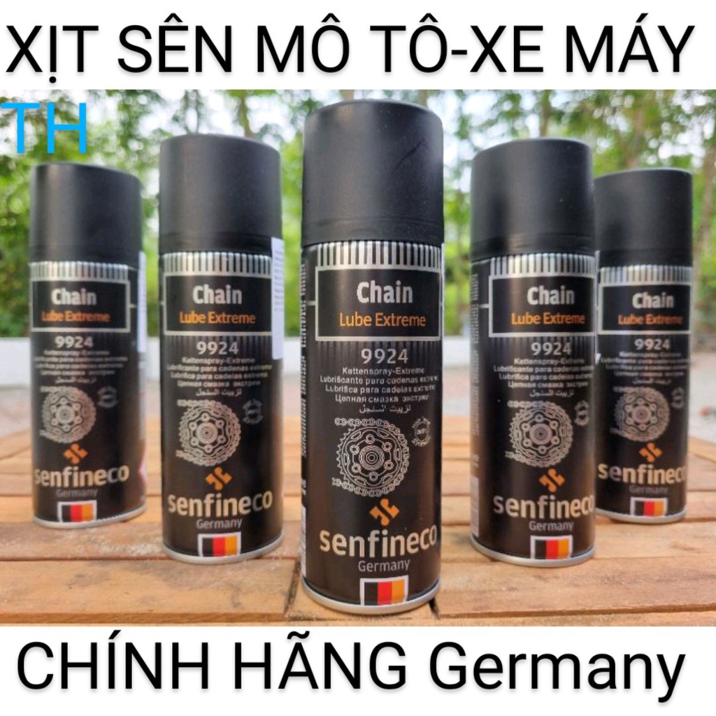 CHAI Xịt Dưỡng Sên  Senfineco Chain Lub Extreme 9924-200ML