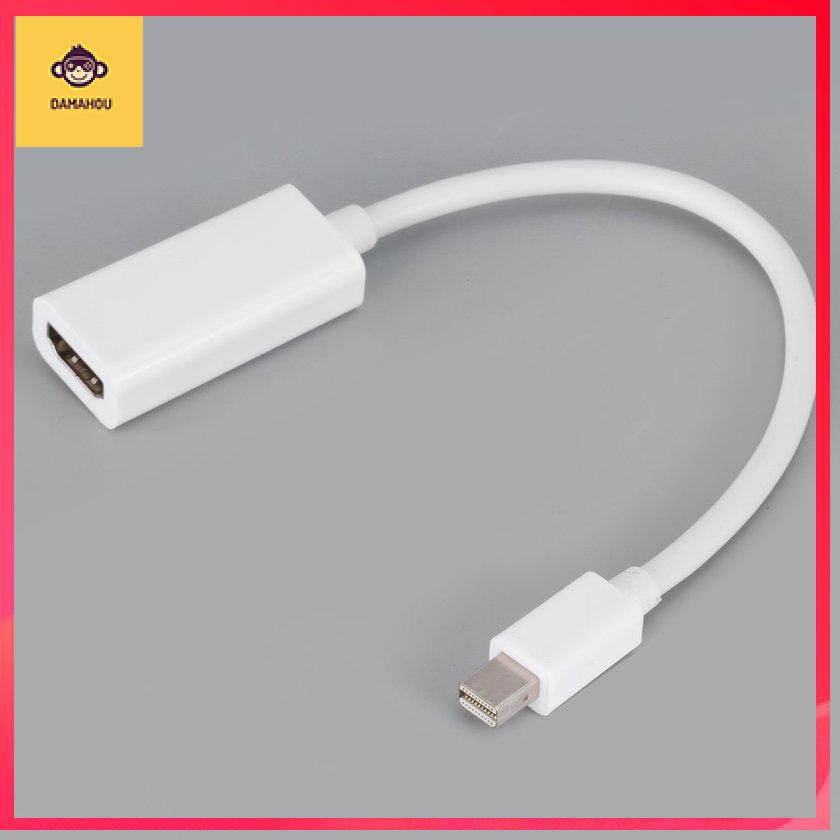 Cổng hiển thị mini Bộ chuyển đổi MINI DP sang HDMI Dây cáp ngắn cho MacBook Pro