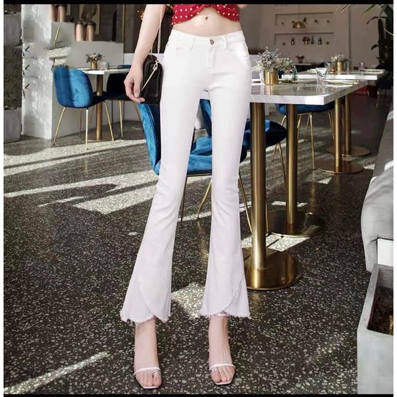 Quần jean rách kiểu dáng phong cách NP2784