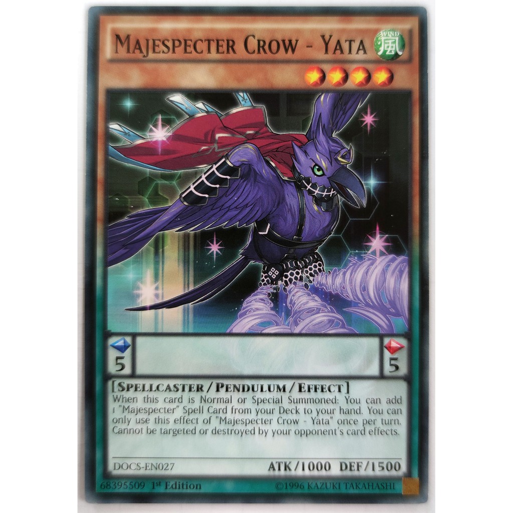 [Thẻ Yugioh] Majespecter Crow - Yata |EN| Common
