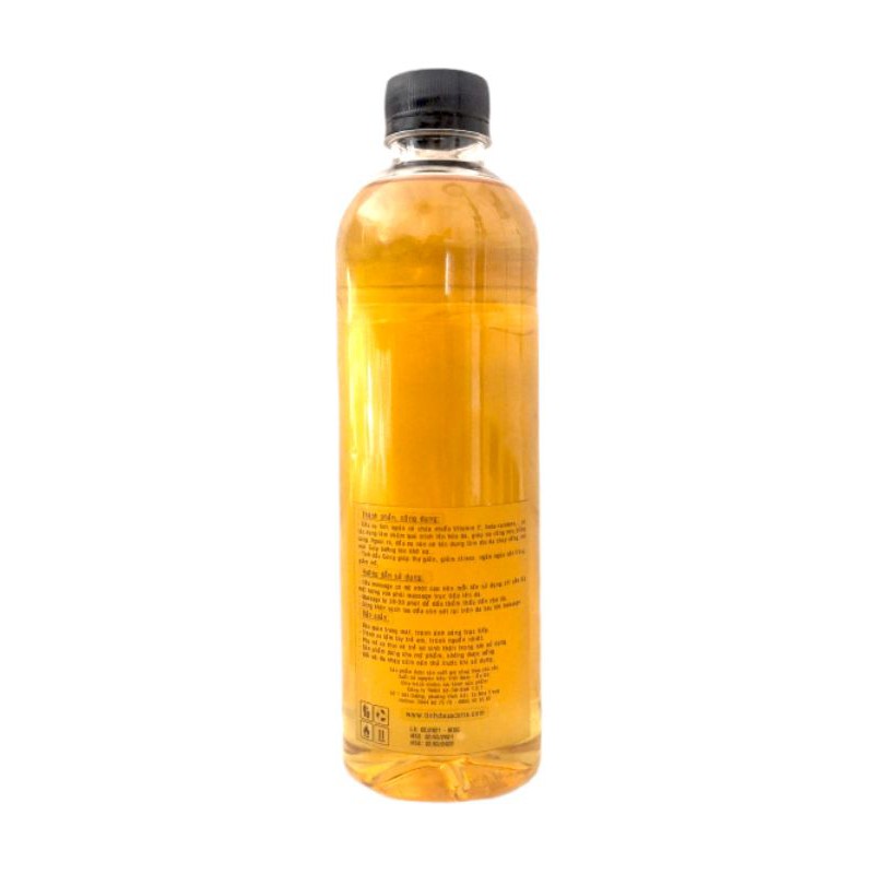 Dầu Massage Body Tinh Dầu Gừng ACENA 500ml Hỗ Trợ Giảm Mỡ