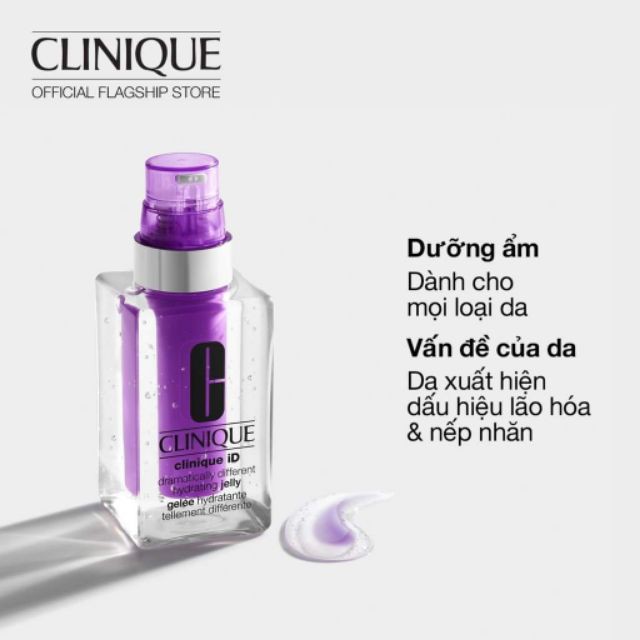 Gel dưỡng ẩm + tinh chất Clinique iD Dramatically Different Hydrating Jelly