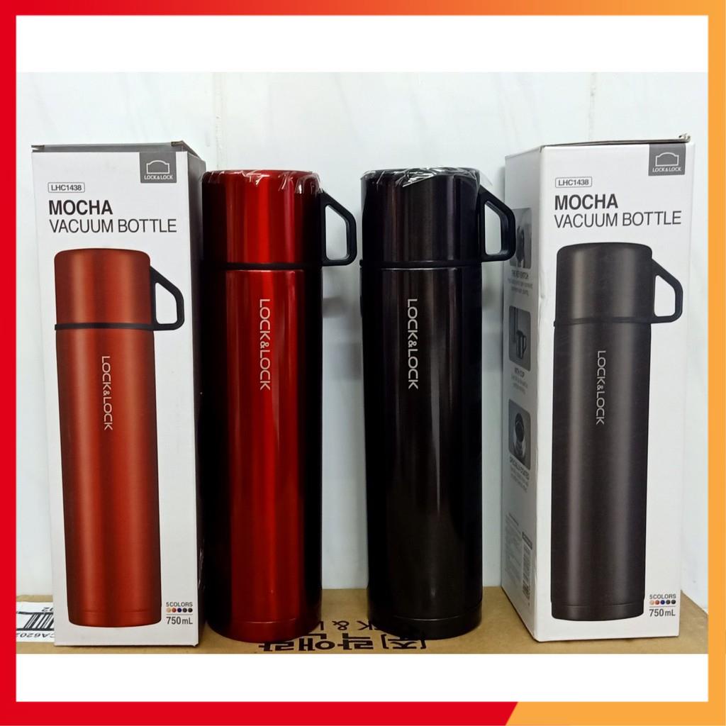 Bình Giữ Nhiệt Mocha Vacuum Bottle Lock&Lock 💔6H-8H💔 - LHC1438 - Hàng chính hãng bảo hành 06 tháng