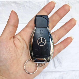[Bật Lửa Khè] Bật Lửa Gas Hình Móc Khóa Mercedes