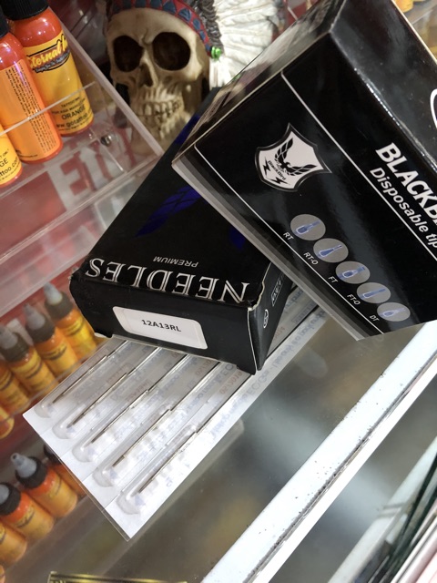 50 Kim xăm+ ngòi nhựa size 11-15