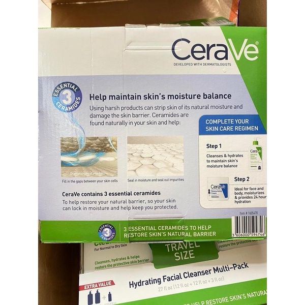 SỮA RỬA MẶT CERAVE HYDRATING