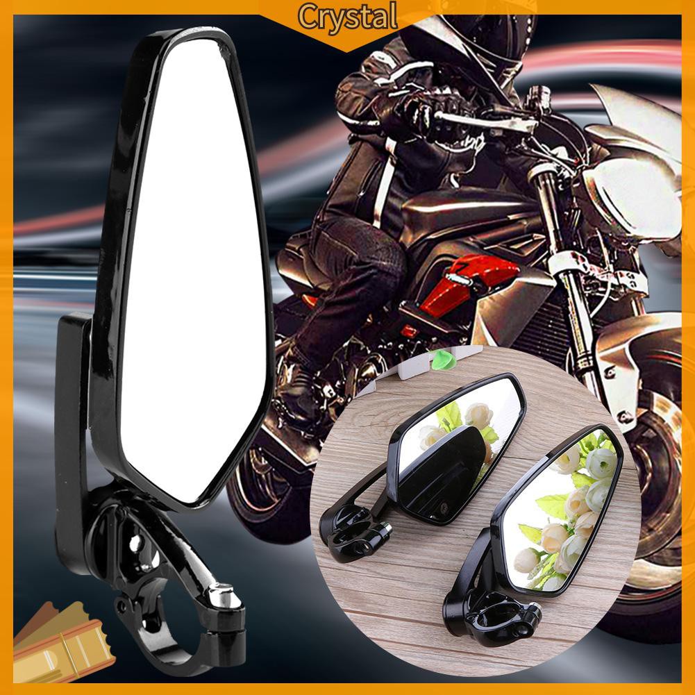 【☄】2pcs 22mm/0.86'' Aluminum Side Mirrors Motorcycle Rearview Mirrors-164779