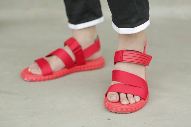 Giày Sandals SHONDO Full đỏ F6M206