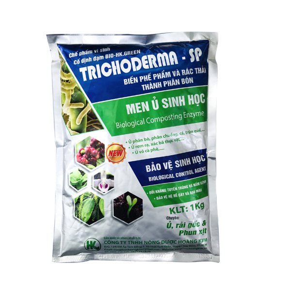 MEN Ủ TRICHODERMA /Trichoderma/Ủ phân chuồng/Men ủ sinh học/Nấm đối kháng sinh học