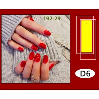 Móng tay giả đính đá ngắn đẹp 24 móng