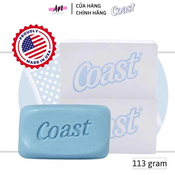 Xà bông cục Coast 113g  hàng USA xà bông tắm Mỹ xà bông thơm