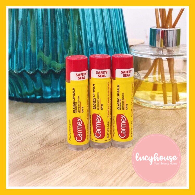 Son dưỡng Carmex Medicated chống nắng spf15