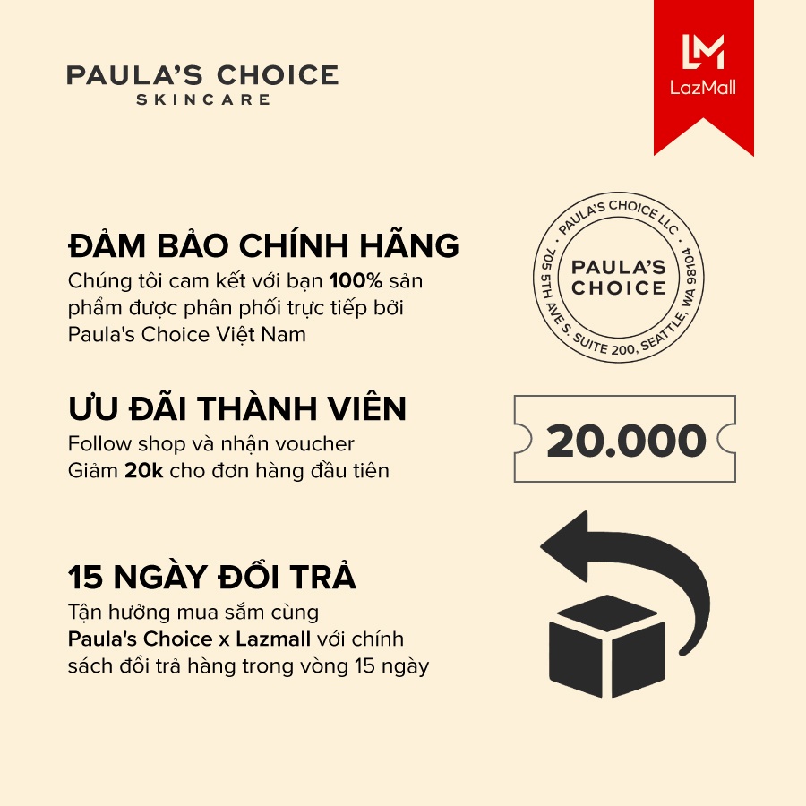 Lotion tái tạo và phục hồi da mụn Paula’s Choice Resist Advanced Pore - Refining Treatment 4% BHA 7791