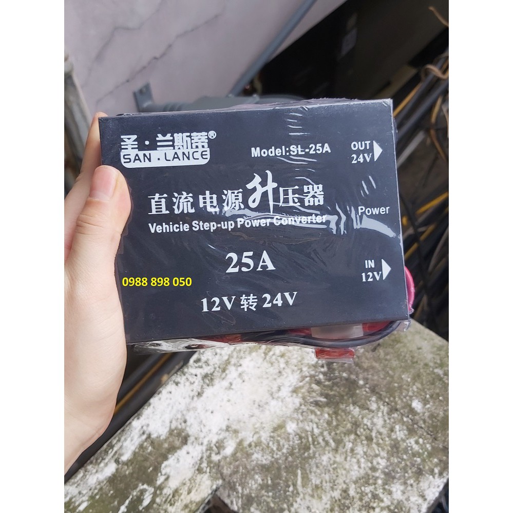 Bộ Chuyển Đổi 12v lên 24v 25a