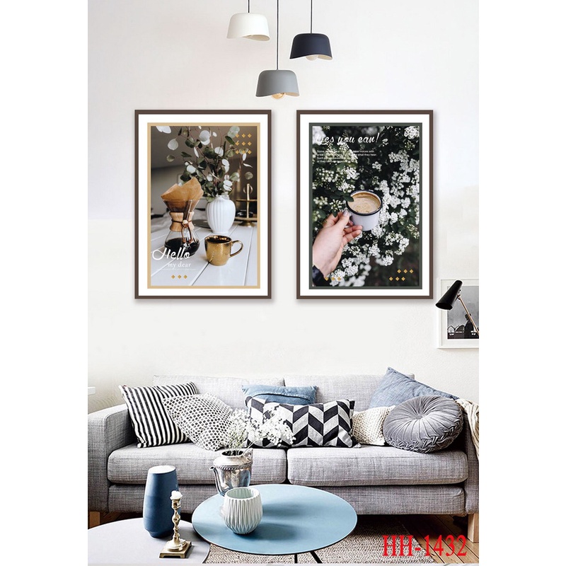SET TRANH TREO TƯỜNG 40x60 CM( TẶNG MÓC TREO) | BigBuy360 - bigbuy360.vn