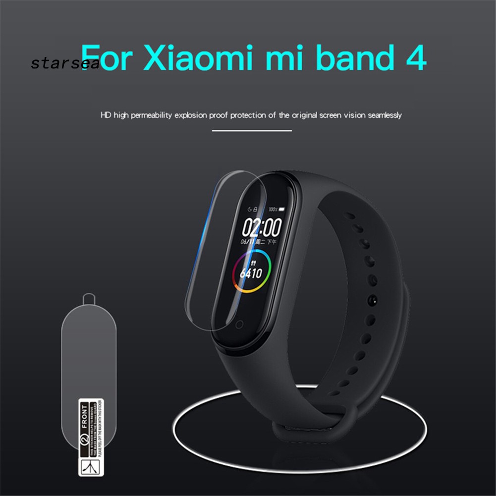 2 Miếng Dán Cường Lực Full Màn Hình Cho Xiaomi Mi Band 4