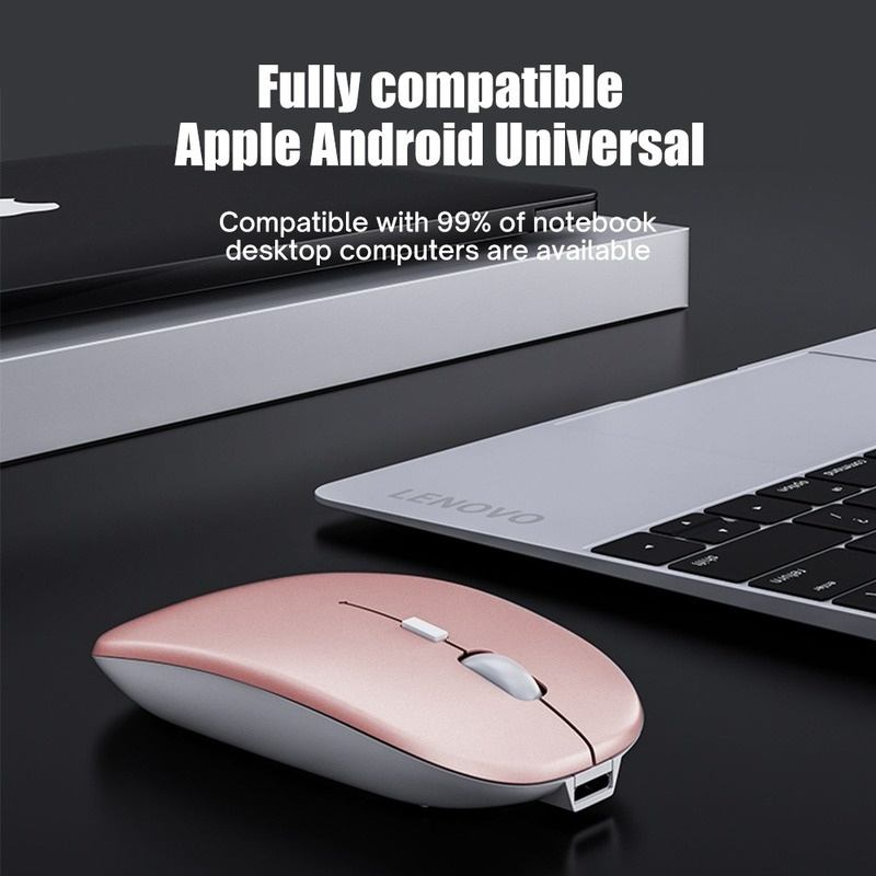 Chuột máy tính không dây DLLENCASE A210 bluetooth thích hợp cho laptop máy tính bảng iPad
