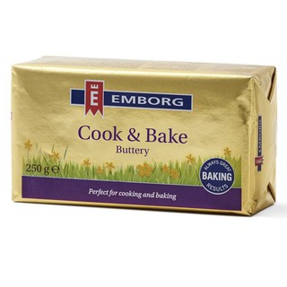 Bơ lạt cook & bake hiệu Emborg 200g