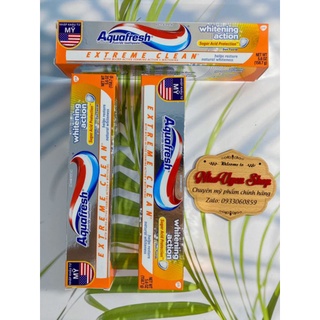 Kem đánh răng Aquafresh trắng răng thơm miệng 158.7g Chính Hãng